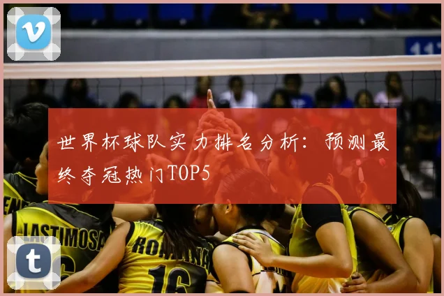 世界杯球队实力排名分析:预测最终夺冠热门TOP5
